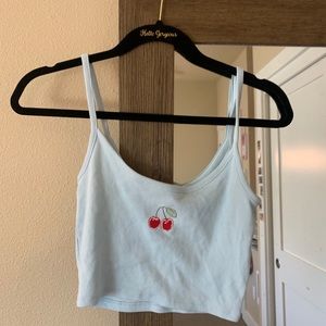 Cherry crop top